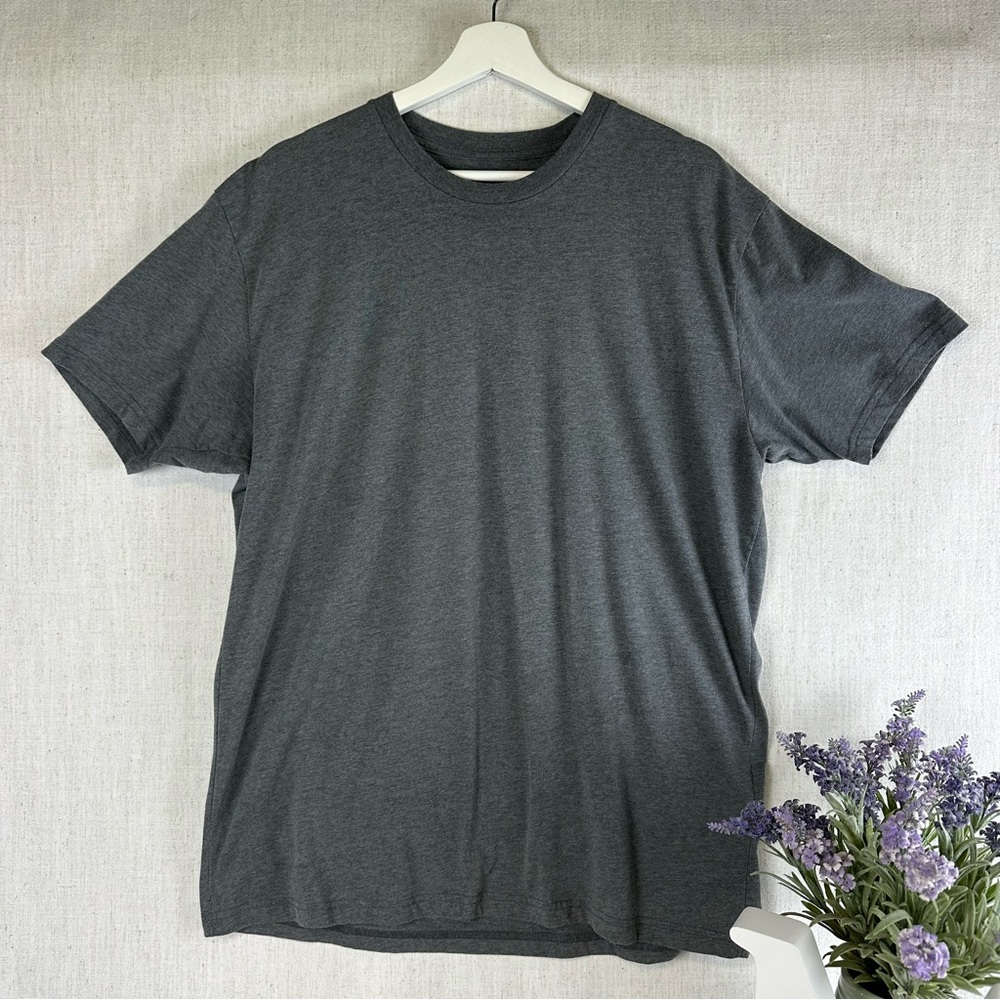 Fresh Clean Threads Heather Grey Crew Neck T-Shirt - Classic - Size XL